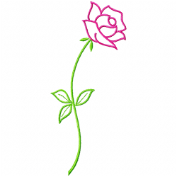 Flowers And Tree Embroidery Design 7 Flowers And Tree Embroidery Design 7